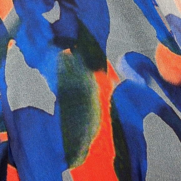 Blank London Jumpsuit Multi Colored Medium Tropical Leopard Print - Picture 4 of 12